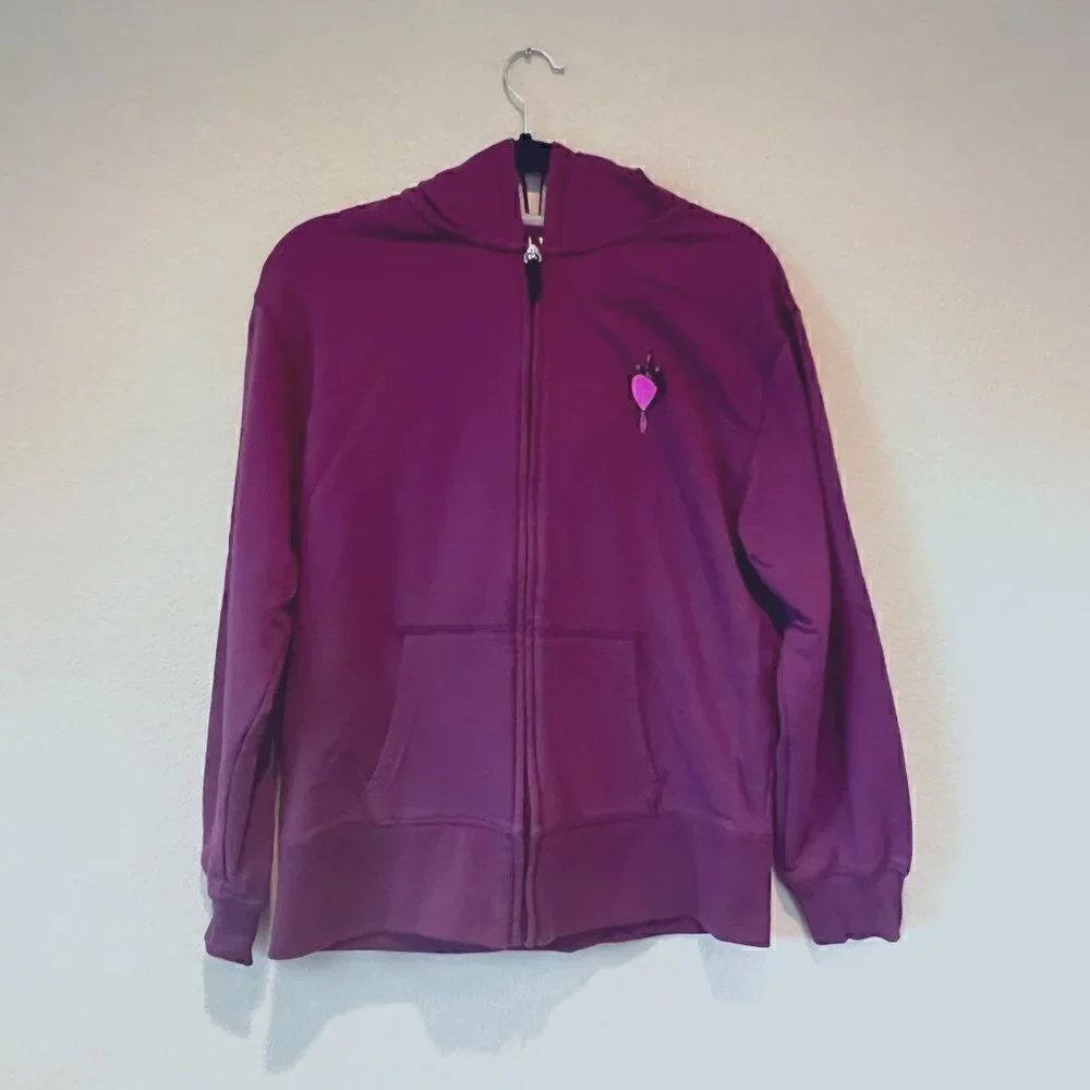Disney Evil Queen Hooded Cardigan, Size Medium